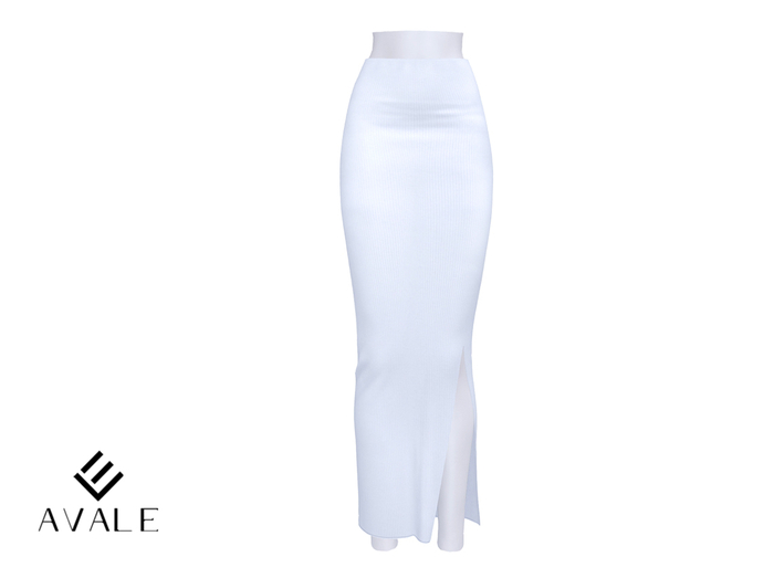 Second Life Marketplace - AVALE Kim Skirt - White