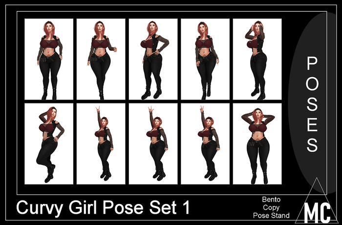 <MC> Curvy Girl Poses