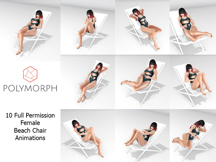 [Polymorph] Female Beach Chair 01 (Full Perm)