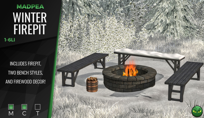 MadPea Winter Firepit