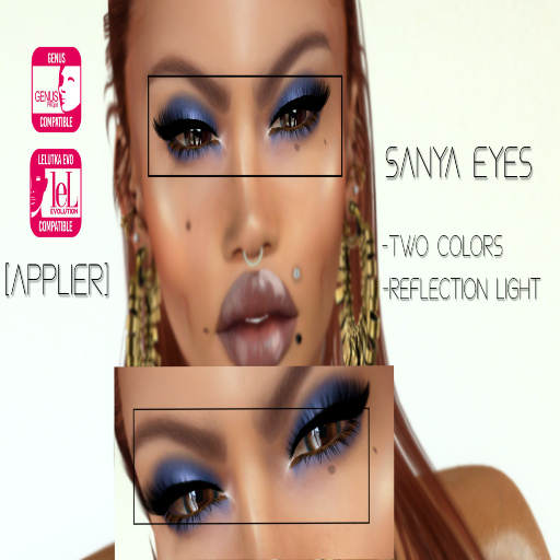 Sanya eyes pack [dark]
