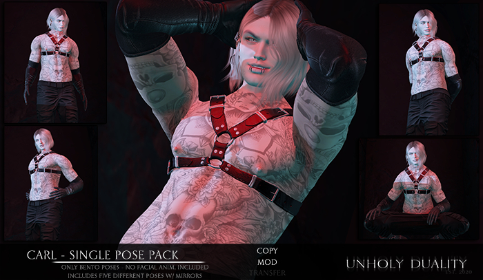 [UD] Carl - Pose Pack (Add me...)