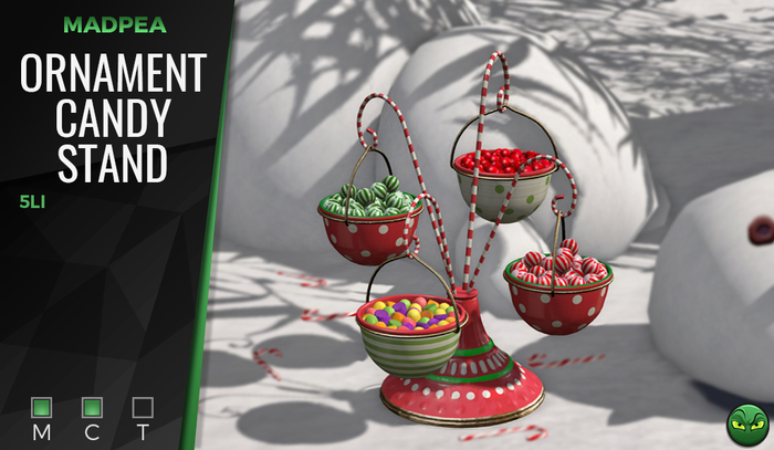 MadPea Ornament Candy Stand