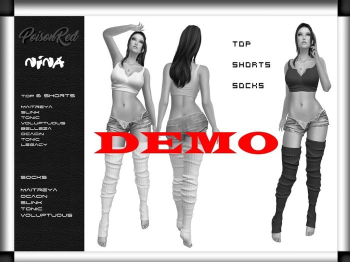 PoisonRed-Nina Outfit DEMO