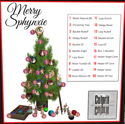 Culprit Merry Sphynxie Helper Elf Two