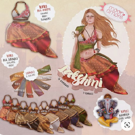 Moon Amore Lakshmi Outfit - S RARE