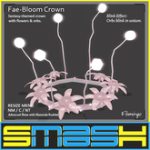 SMASH - Fae-Bloom Crown (Flamingo)