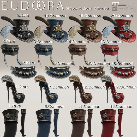 Eudora3D Anabelle Blindfold Black RARE
