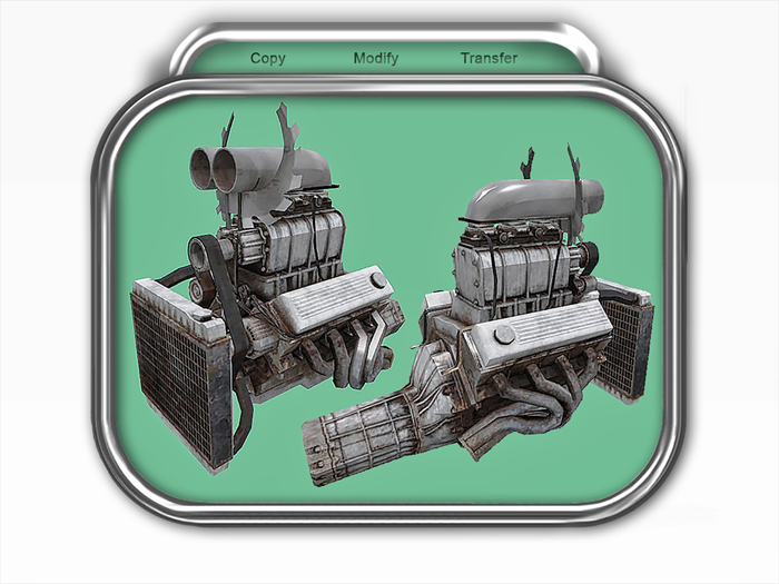 Muscle car engine