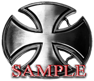 Zoy Alpha Texture [ Chopper Buckle ] Dark Silver