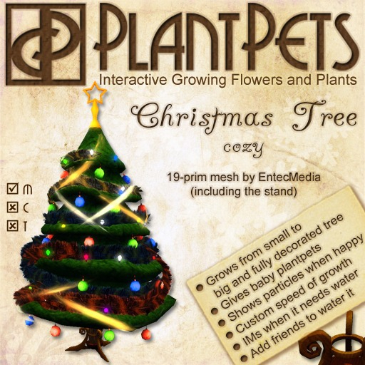 PlantPet Seed [Christmas Tree *Cozy*]