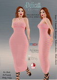 #GIFT#Delicatt Couture -Valentina Dress - rose