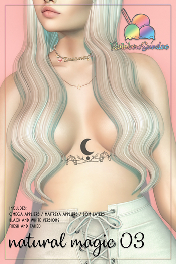 *Rainbow Sundae* Natural Magic 03