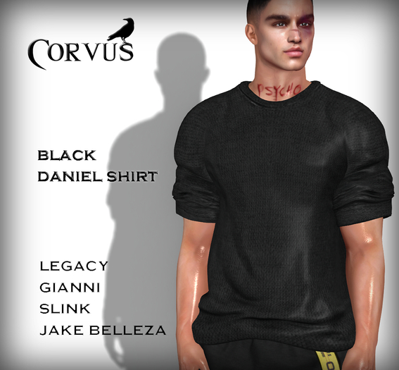 Corvus : Black Daniel Shirt