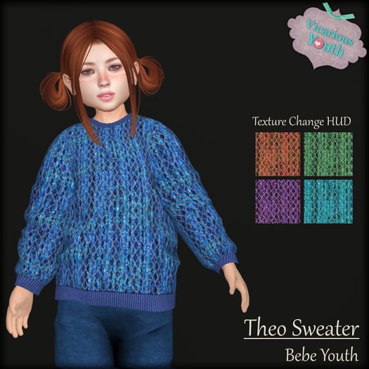 {V*Y} Theo Sweater - Textured Stripes - BYOUTH