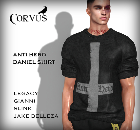 Corvus : Antihero Daniel Shirt