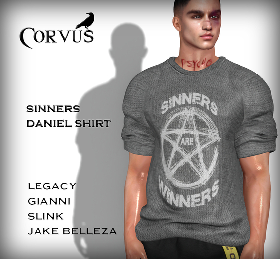 Corvus : Sinners Daniel Shirt