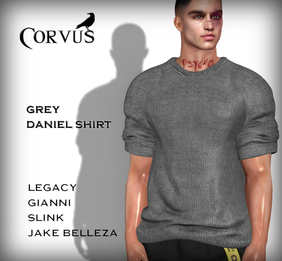 Corvus : Grey Daniel Shirt