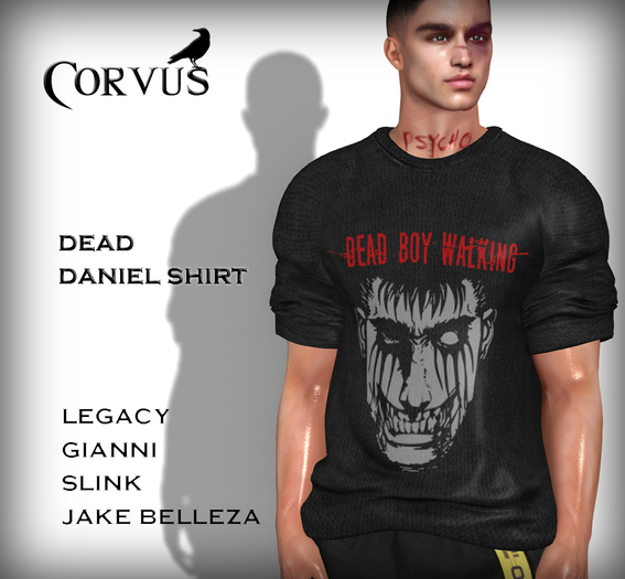 Corvus : Dead Shirt - Free inworld in lucky board