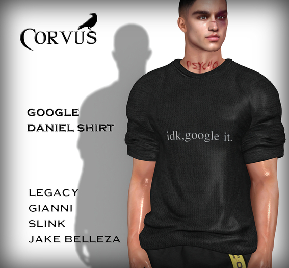 Corvus : Google Shirt - Free inworld in lucky board 