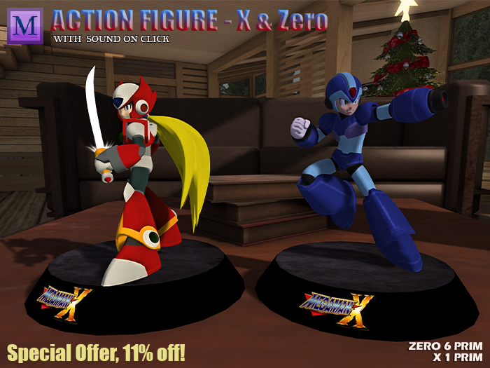 Action Figure - X & Zero *Special Offer*