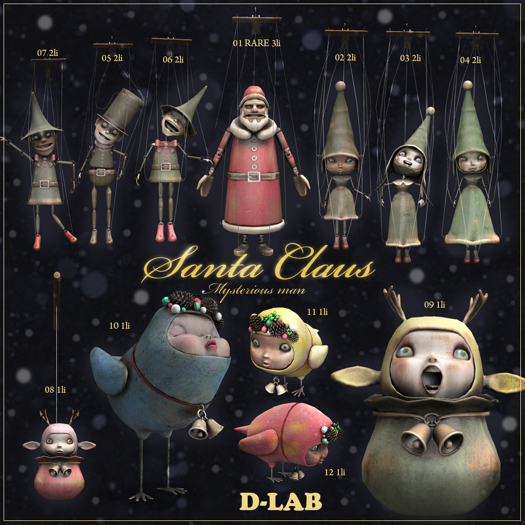 D-LAB Santa Claus 01 RARE