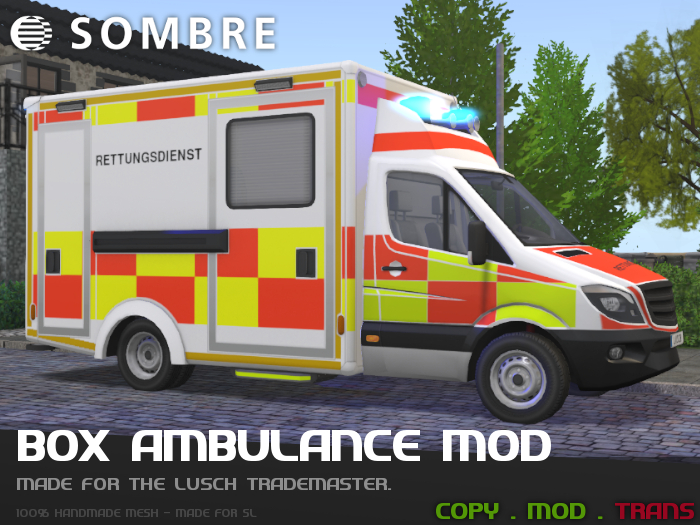 Sombre Trademaster Ambulance / RTW Mod