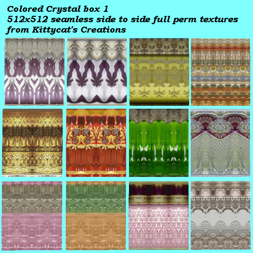 Colored Crystal 1 box
