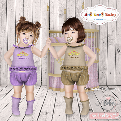 {UDB} Princess Pajamas Purple