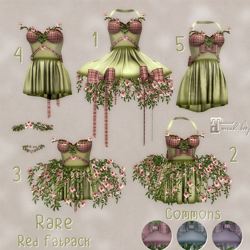 * Love in a Garden * Purple Dress 4