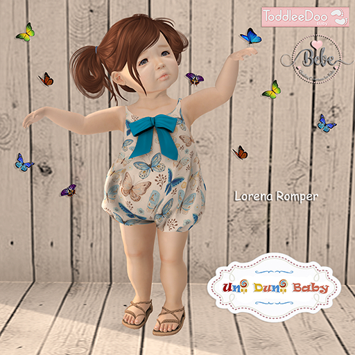{UDB} Lorena Romper Ladybug