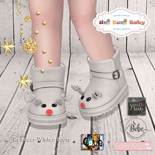 {UDB} Reindeer Winter boots - Pink