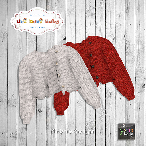 {UDB} Christine Cardigan white