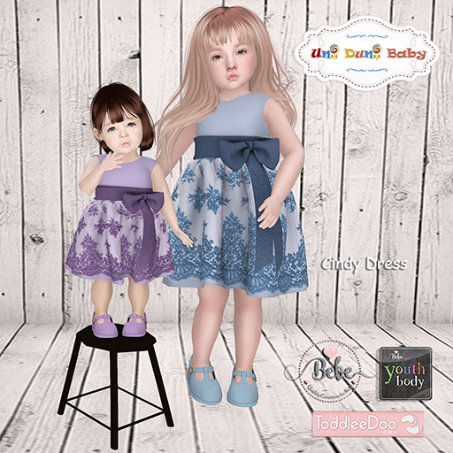 {UDB} Cindy Dress Blue