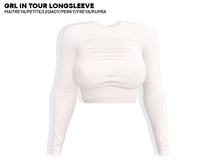 ROULY :: Grl in Tour Longsleeve - White