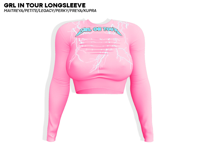 ROULY :: Grl in Tour Longsleeve - ThunderBublegum