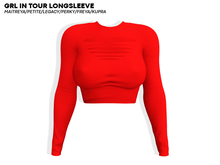 ROULY :: Grl in Tour Longsleeve - Red