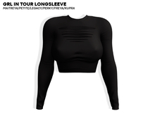 ROULY :: Grl in Tour Longsleeve - Black