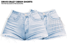 ROULY :: Drive Crazy Denim Shorts - Manhattan
