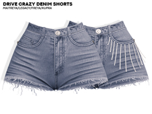 ROULY :: Drive Crazy Denim Shorts - Round