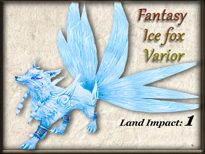 Fantasy - Ice fox Varior ( 1 Li ) Full Perm