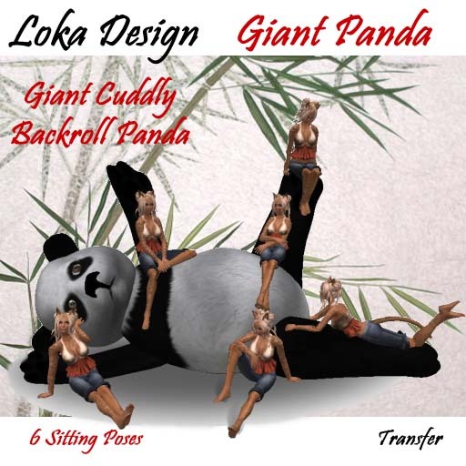 Loka Design ~ Backroll Panda  