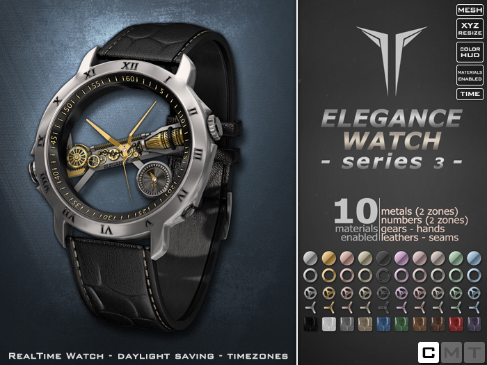 **RE** Elegance Series 3 Watch * MESH * (*Elegance Collection*)