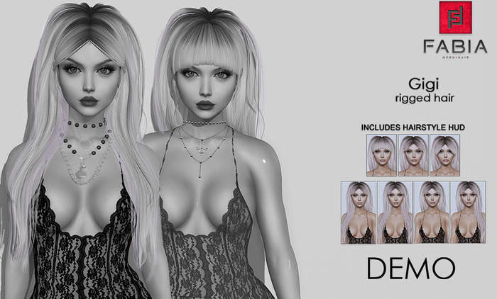 -FABIA- Mesh Hair   < Gigi> DEMO