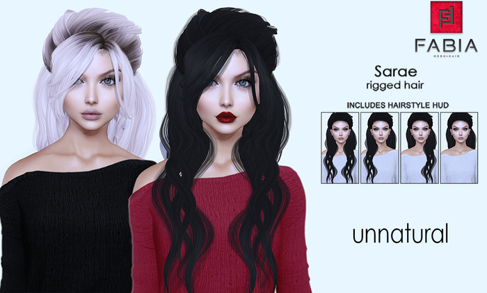-FABIA- Mesh Hair   < Sarae> Unnatural
