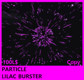 PARTICLE LILAC BURSTER