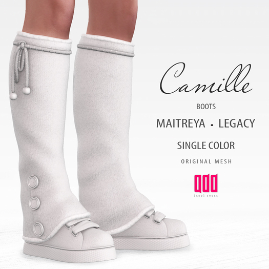 [ADD] Camille Boots - WhiteC