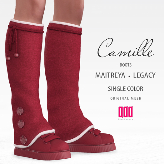 [ADD] Camille Boots - RedDark