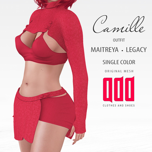 [ADD] Camille Outfit - RedC