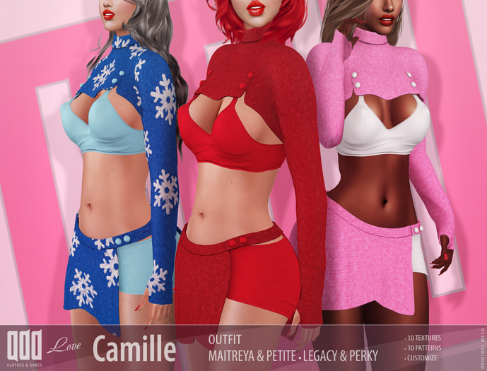 [ADD] Camille Outfit - FATPACK